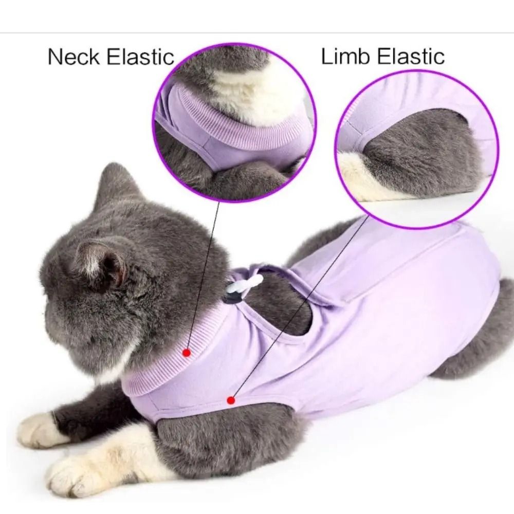 UltraSoft PostSurgery Recovery Suit For Feline Comfort Healing 1