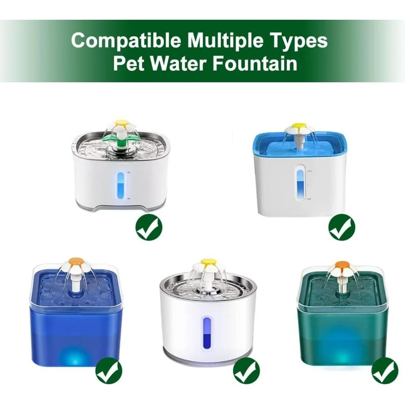UltraQuiet LED Replacement Water Pump For FlowerStyle Pet Fountains 1