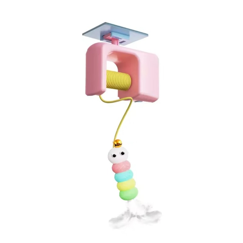 Hanging Automatic Flying Bird Cat Toy With Interactive Elastic Flight 8