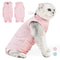 Female Cat Recovery Suit Breathable Spay Onesie 1