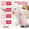 Female Cat Recovery Suit Breathable Spay Onesie 6