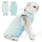 Female Cat Recovery Suit Breathable Spay Onesie 7