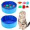 Foldable Summer Pet Pool With Interactive Marine Life Design 2