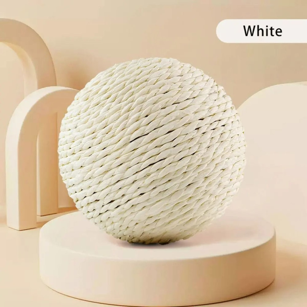 Interactive Sisal Fiber Scratching Ball With Inner Bell 9