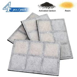 4-pack high-efficiency activated carbon fountain filters (1.8l models)