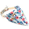 Little Daisy Floral Pet Bandana Collar With Safety Breakaway Buckle 2