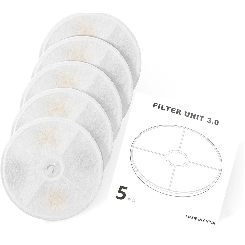 Advanced 5Pack HighPrecision Water Fountain Filter 30 4