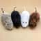 4Pack Mechanical WindUp Plush Mouse Toys 0