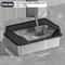 XL Stainless Steel HighSided Litter Box With AntiScatter Lid 13