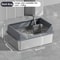 XL Stainless Steel HighSided Litter Box With AntiScatter Lid 8