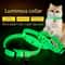 GlowintheDark Fluorescent Silicone Safety Collar 1