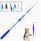 3Section Telescopic Feather Wand With Interchangeable Heads 0