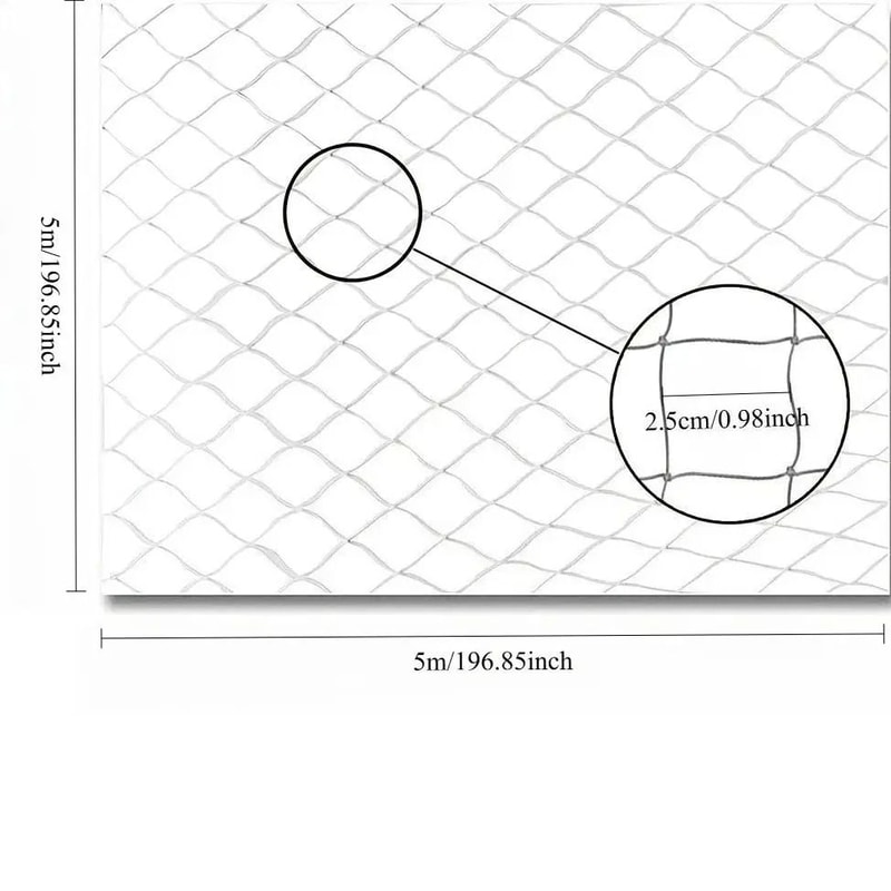 Invisible HighStrength Transparent Pet Safety Net 9