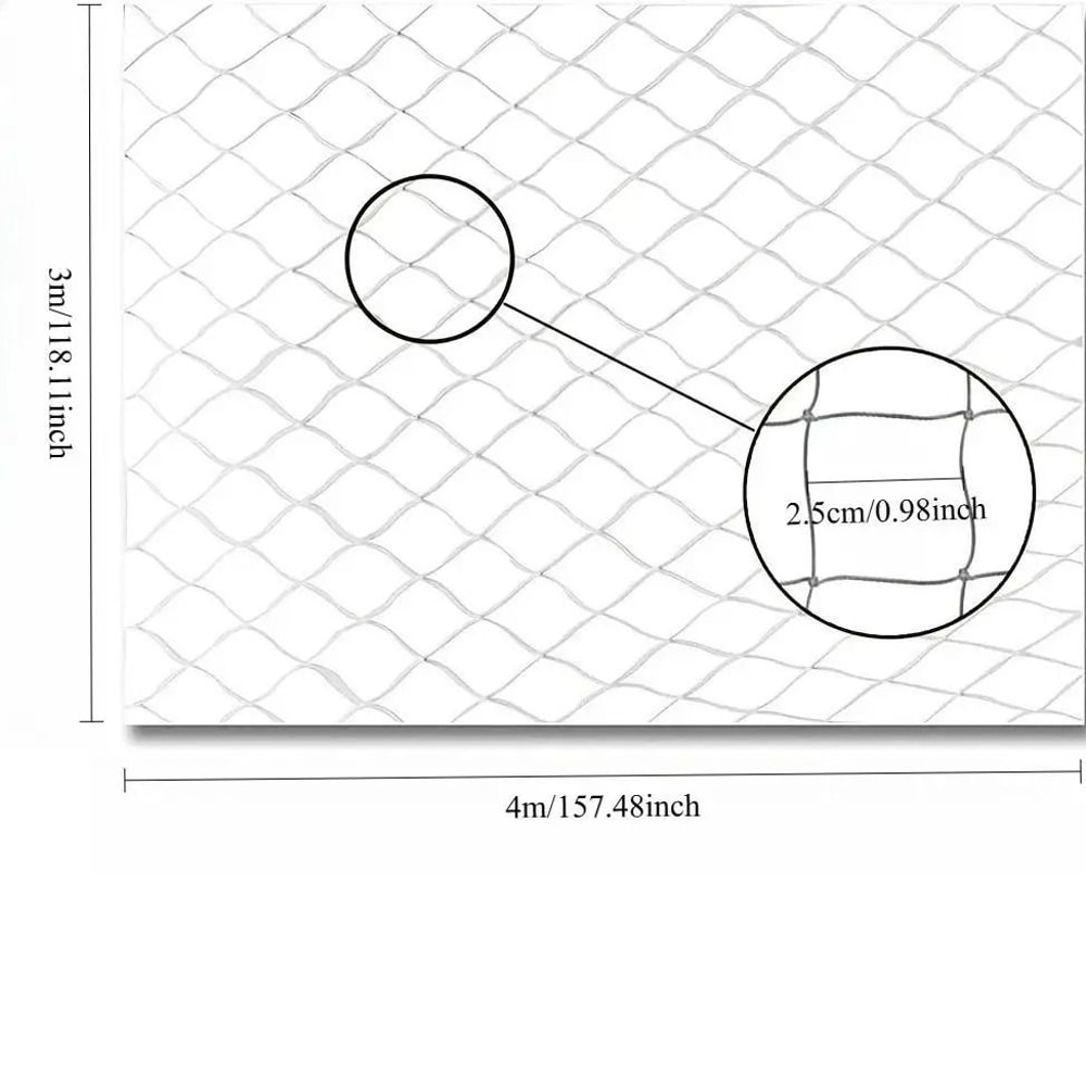 Invisible HighStrength Transparent Pet Safety Net 5