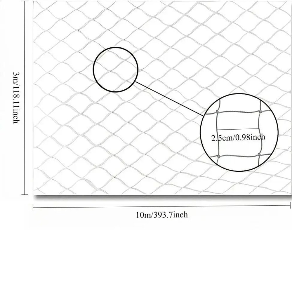 Invisible HighStrength Transparent Pet Safety Net 8