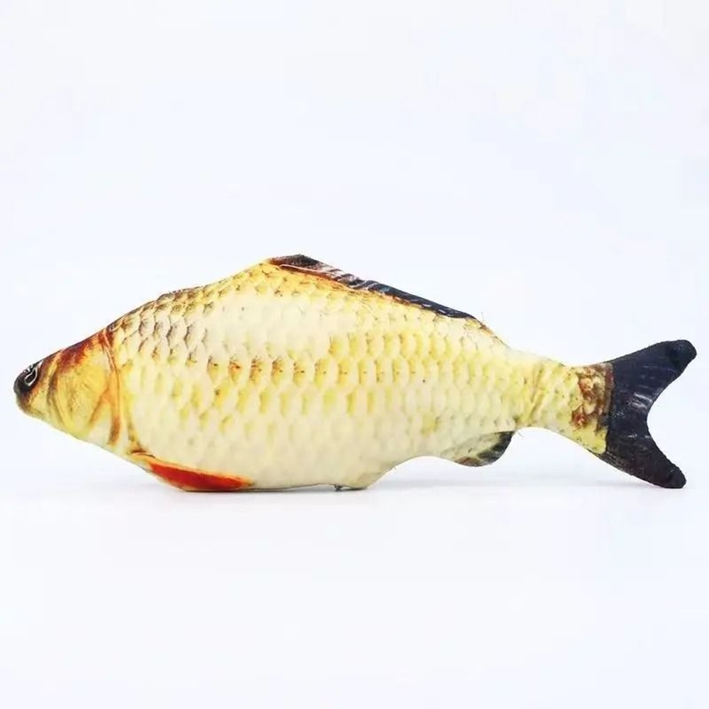 Linen Simulation Fish Kicker Interactive Wrestling Toy 11