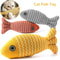 Linen Simulation Fish Kicker Interactive Wrestling Toy 2