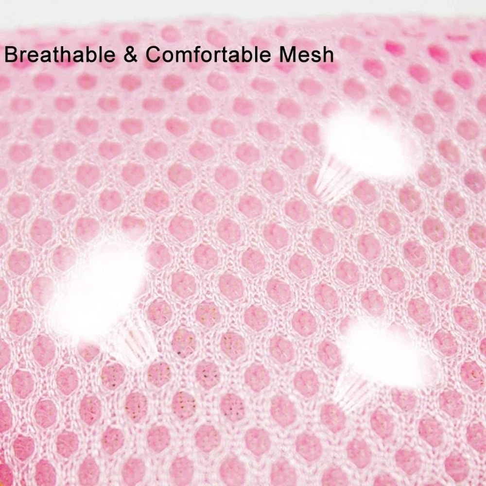 Reflective Mesh AntiEscape Pet Harness Leash Set 4