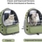 Transparent Folding Panoramic Pet Travel Backpack 1