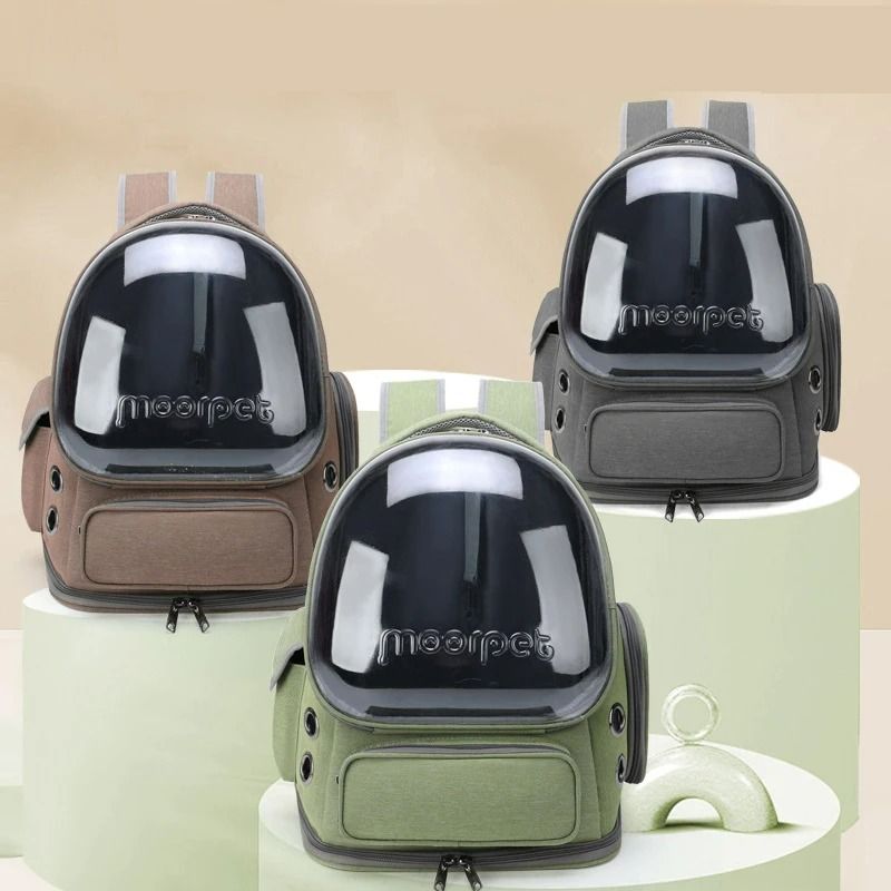 Transparent Folding Panoramic Pet Travel Backpack 4