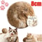 Interactive Plush Rabbit Fur Chasing Balls 3Pack 0