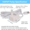 UltraQuiet Replacement Submersible Water Pump For Pet Fountains 4