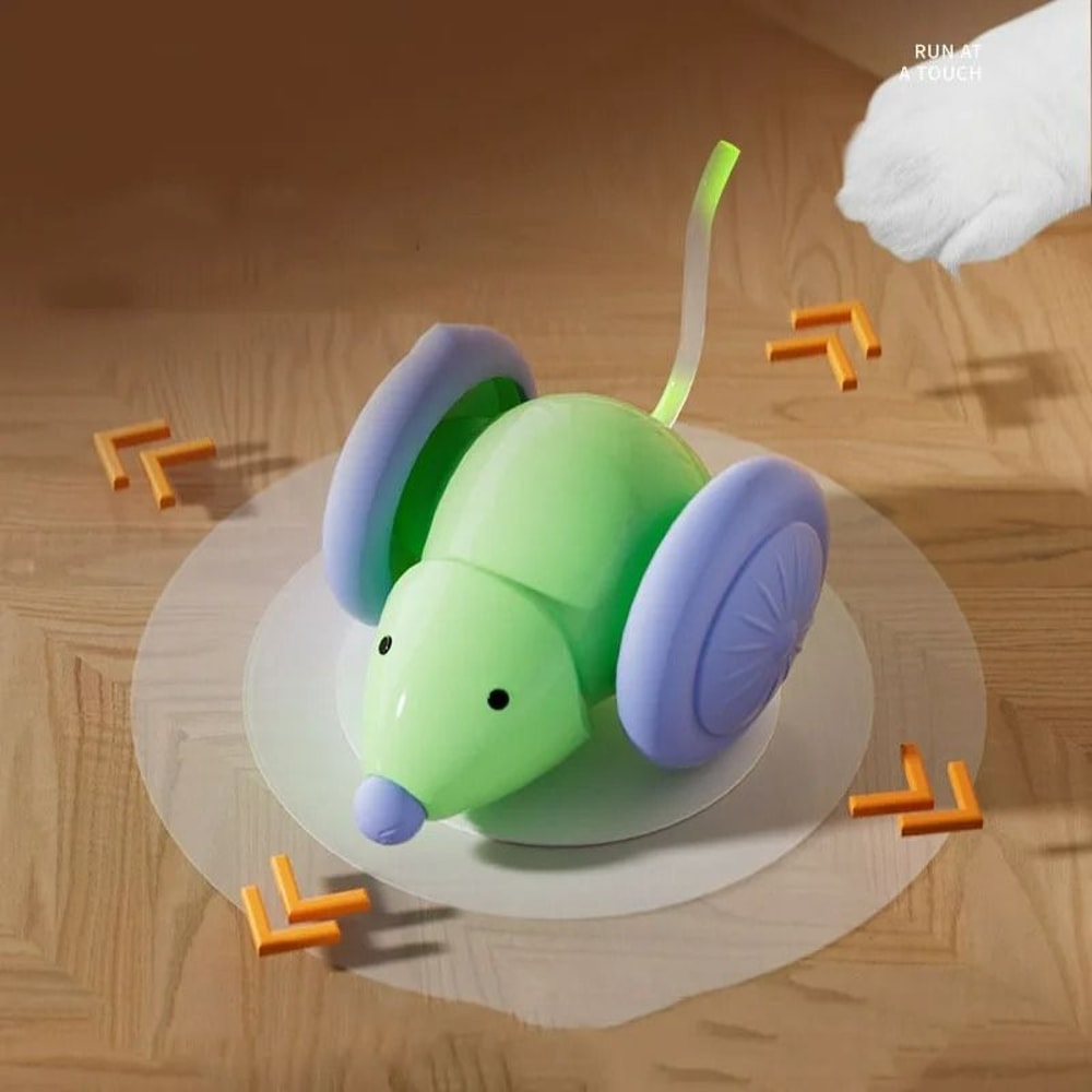 Intelligent Electric Mouse Car The Ultimate Autonomous Hunting Toy 5