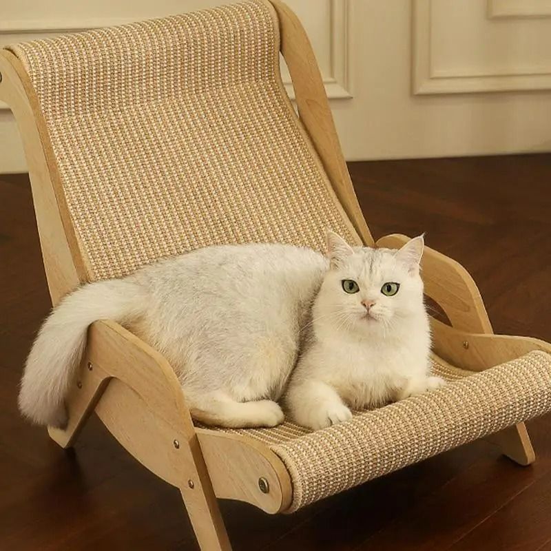 Sisal Lounge Chair MultiFunctional Cat Scratcher 0