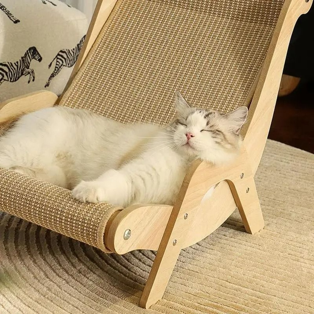 Sisal Lounge Chair MultiFunctional Cat Scratcher 1
