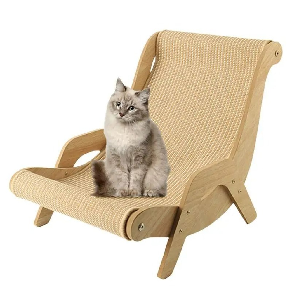 Sisal Lounge Chair MultiFunctional Cat Scratcher 3