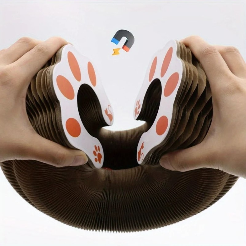 Twistable Accordion Magic Organ Cat Scratcher 1