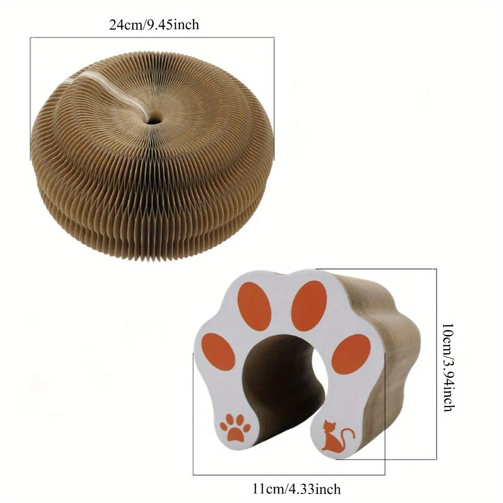 Twistable Accordion Magic Organ Cat Scratcher 5