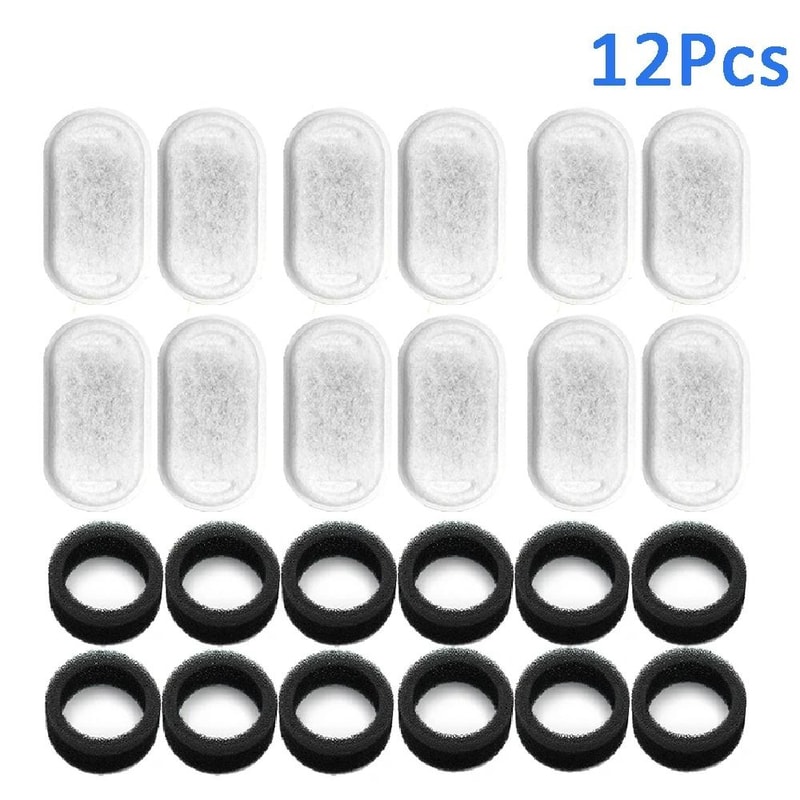 Stainless Steel Fountain Replacement Filter Bulk Pack 12Piece 6