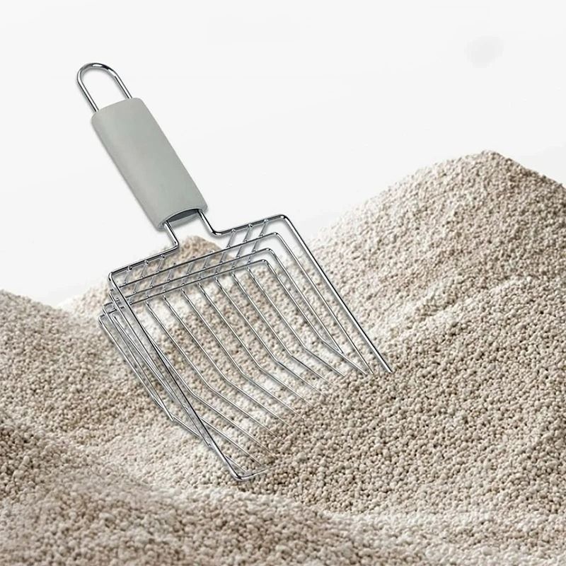 Heavy Duty Aluminum Alloy Cat Litter Scoop 2