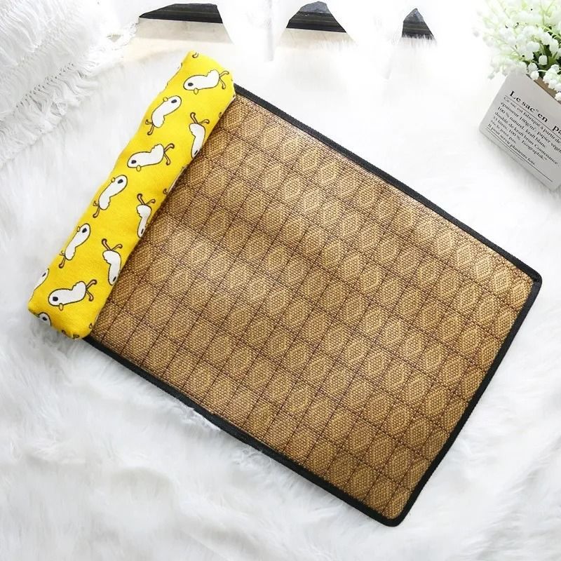 Natural Rattan Weave Summer Cooling Mat 12
