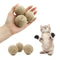 Interactive Sisal Sounding Scratching Balls 10Piece 0