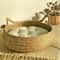 Woven Rattan Round Cat Basket 3