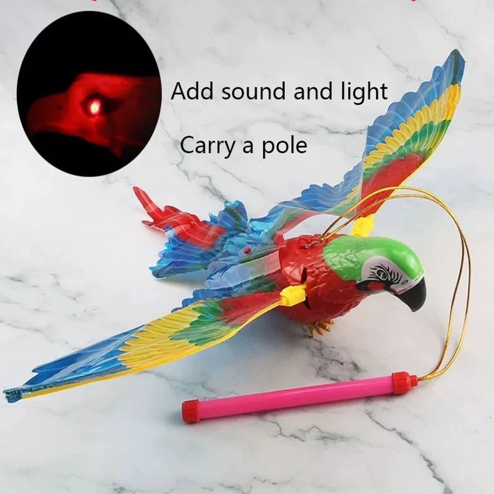Electric Hanging Flying Bird Interactive Toy 11