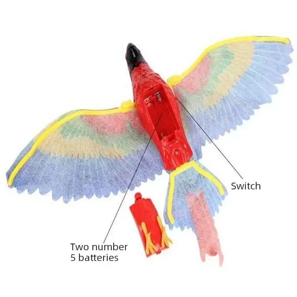 Electric Hanging Flying Bird Interactive Toy 6