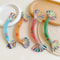 Artificial Mesh Tube Shrimp Interactive Cat Toy 4Piece 1