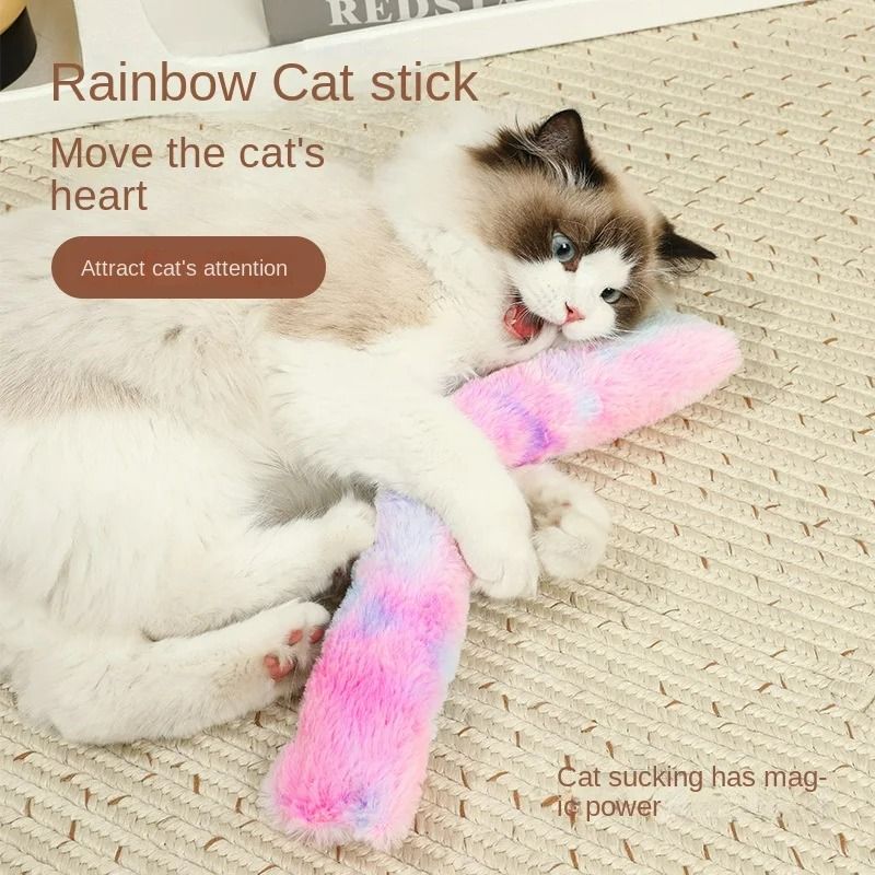 Interactive Catnip Kitty Kick Stick 0