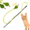 Interactive Squeaky Felt Snake Teaser Wand 0