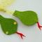 Interactive Squeaky Felt Snake Teaser Wand 1