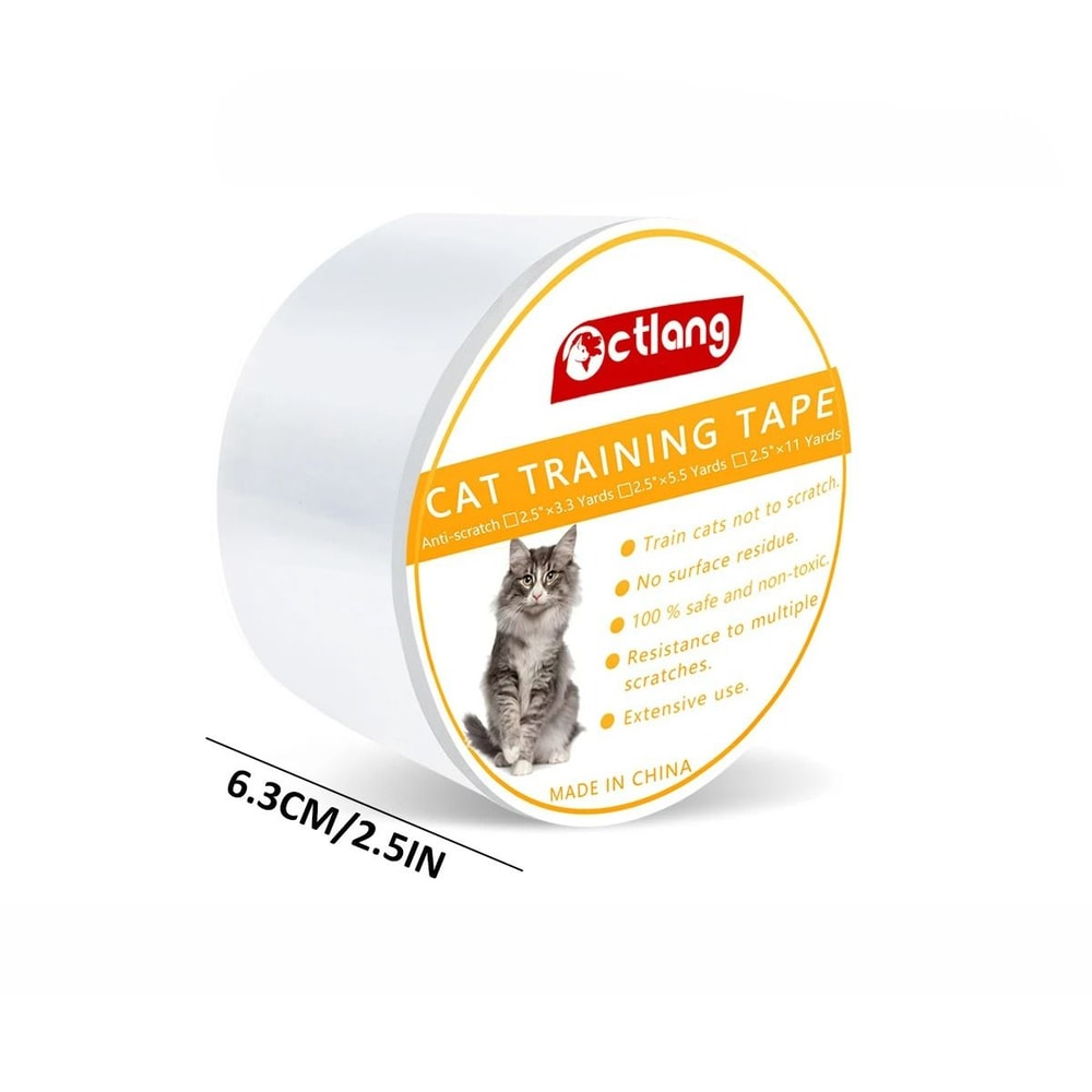 Invisible Furniture Shield Cat Scratch Deterrent Tape 8