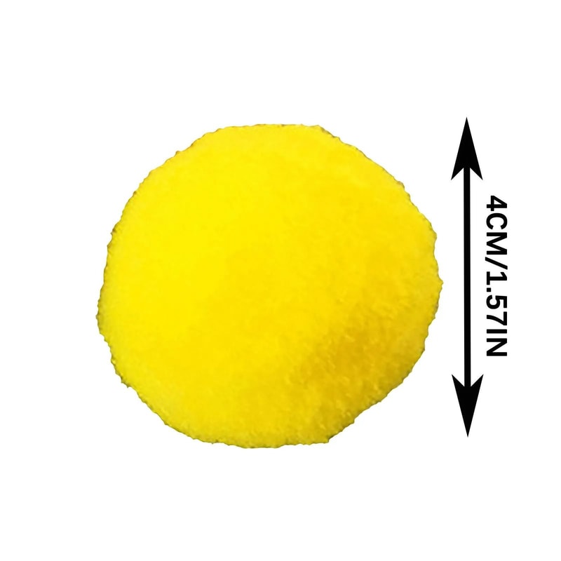 Mini Plush Pompom Interactive Training Toys 10Piece 4
