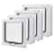 Weatherproof 4Way Locking Pet Door 2