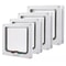 Weatherproof 4Way Locking Pet Door 2