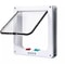 Weatherproof 4Way Locking Pet Door 6