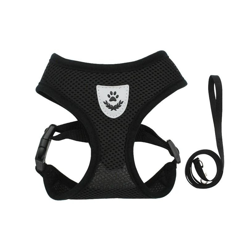 EscapeProof Reflective Cat Harness Leash Set 2