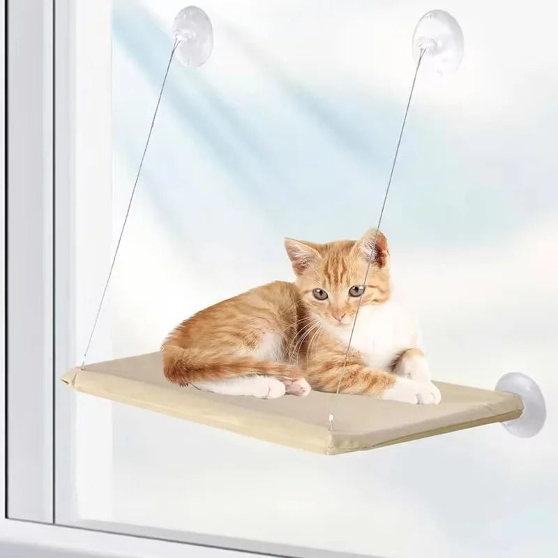 Ultra Soft SpaceSaving Cat Window Hammock 3